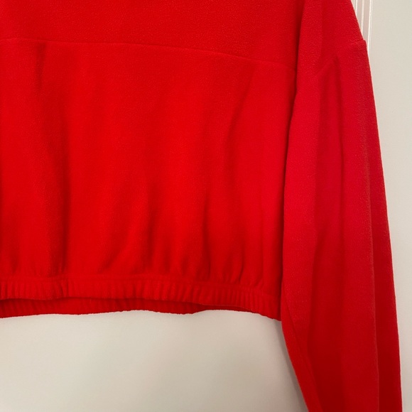 Polaroid Cropped Quarter Zip - Picture 7 of 10